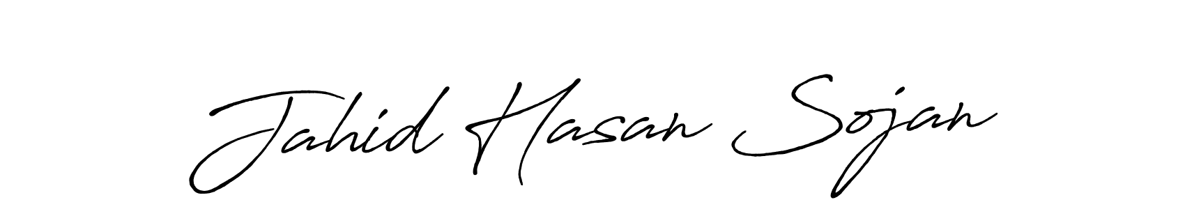Jahid Hasan Sojan stylish signature style. Best Handwritten Sign (Antro_Vectra_Bolder) for my name. Handwritten Signature Collection Ideas for my name Jahid Hasan Sojan. Jahid Hasan Sojan signature style 7 images and pictures png