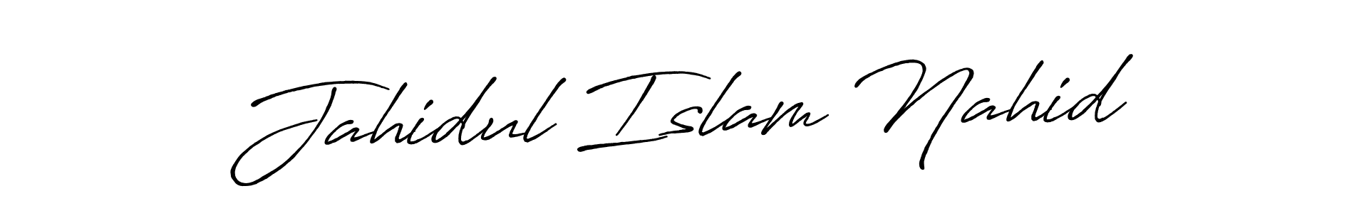 How to Draw Jahidul Islam Nahid signature style? Antro_Vectra_Bolder is a latest design signature styles for name Jahidul Islam Nahid. Jahidul Islam Nahid signature style 7 images and pictures png