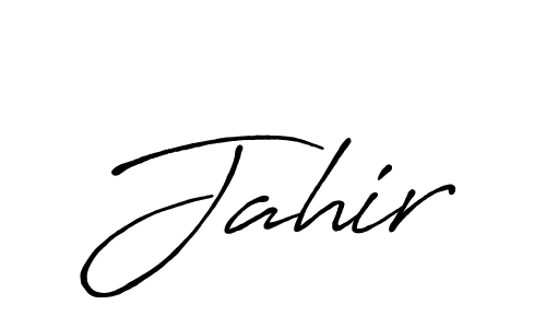 Create a beautiful signature design for name Jahir. With this signature (Antro_Vectra_Bolder) fonts, you can make a handwritten signature for free. Jahir signature style 7 images and pictures png