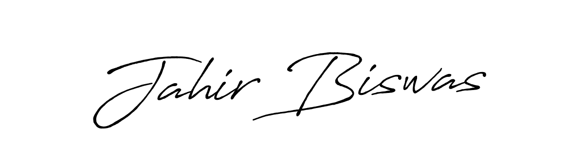 Jahir Biswas stylish signature style. Best Handwritten Sign (Antro_Vectra_Bolder) for my name. Handwritten Signature Collection Ideas for my name Jahir Biswas. Jahir Biswas signature style 7 images and pictures png