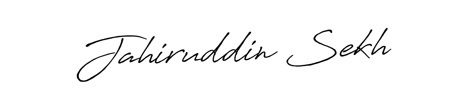 Jahiruddin Sekh stylish signature style. Best Handwritten Sign (Antro_Vectra_Bolder) for my name. Handwritten Signature Collection Ideas for my name Jahiruddin Sekh. Jahiruddin Sekh signature style 7 images and pictures png