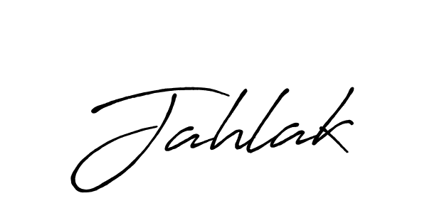 Design your own signature with our free online signature maker. With this signature software, you can create a handwritten (Antro_Vectra_Bolder) signature for name Jahlak. Jahlak signature style 7 images and pictures png