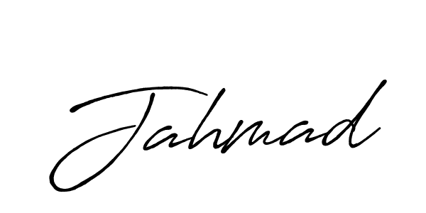 How to make Jahmad name signature. Use Antro_Vectra_Bolder style for creating short signs online. This is the latest handwritten sign. Jahmad signature style 7 images and pictures png