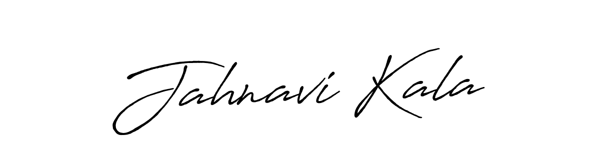 Jahnavi Kala stylish signature style. Best Handwritten Sign (Antro_Vectra_Bolder) for my name. Handwritten Signature Collection Ideas for my name Jahnavi Kala. Jahnavi Kala signature style 7 images and pictures png