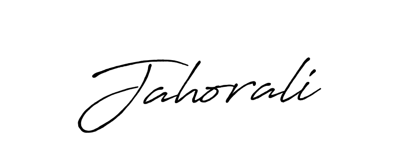Design your own signature with our free online signature maker. With this signature software, you can create a handwritten (Antro_Vectra_Bolder) signature for name Jahorali. Jahorali signature style 7 images and pictures png
