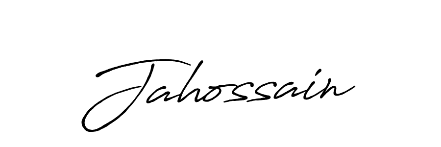 How to make Jahossain name signature. Use Antro_Vectra_Bolder style for creating short signs online. This is the latest handwritten sign. Jahossain signature style 7 images and pictures png