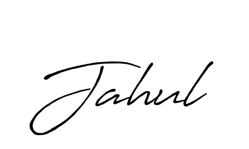 Antro_Vectra_Bolder is a professional signature style that is perfect for those who want to add a touch of class to their signature. It is also a great choice for those who want to make their signature more unique. Get Jahul name to fancy signature for free. Jahul signature style 7 images and pictures png