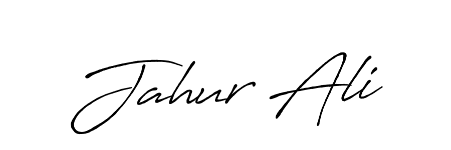 Design your own signature with our free online signature maker. With this signature software, you can create a handwritten (Antro_Vectra_Bolder) signature for name Jahur Ali. Jahur Ali signature style 7 images and pictures png