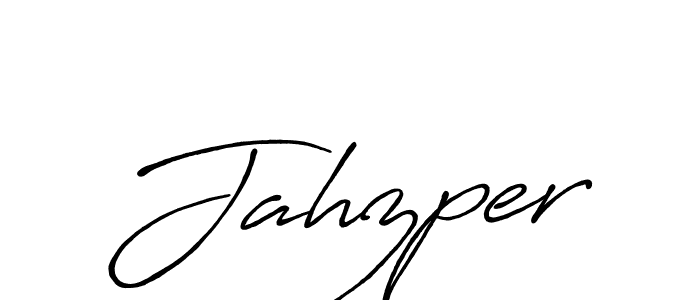 How to make Jahzper name signature. Use Antro_Vectra_Bolder style for creating short signs online. This is the latest handwritten sign. Jahzper signature style 7 images and pictures png