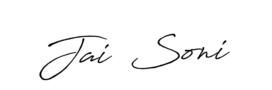 Check out images of Autograph of Jai  Soni name. Actor Jai  Soni Signature Style. Antro_Vectra_Bolder is a professional sign style online. Jai  Soni signature style 7 images and pictures png