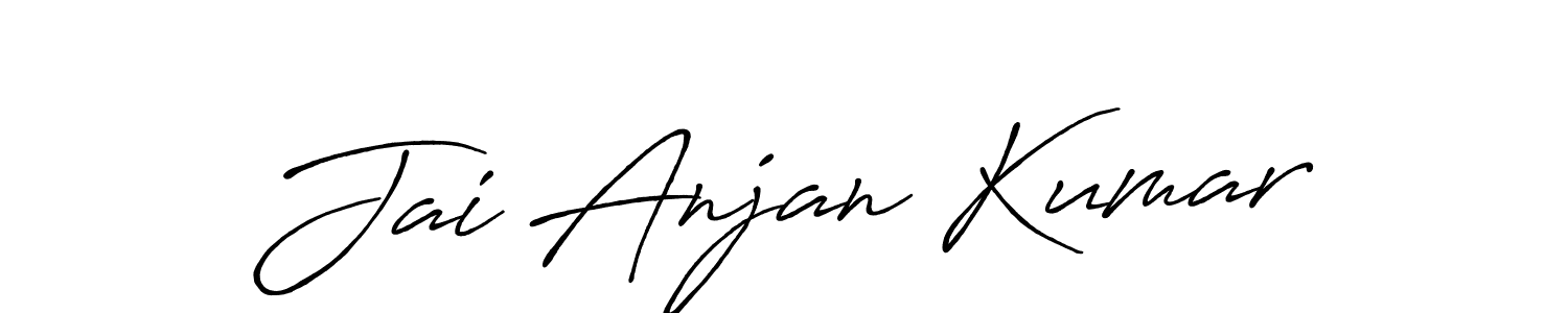 Make a short Jai Anjan Kumar signature style. Manage your documents anywhere anytime using Antro_Vectra_Bolder. Create and add eSignatures, submit forms, share and send files easily. Jai Anjan Kumar signature style 7 images and pictures png