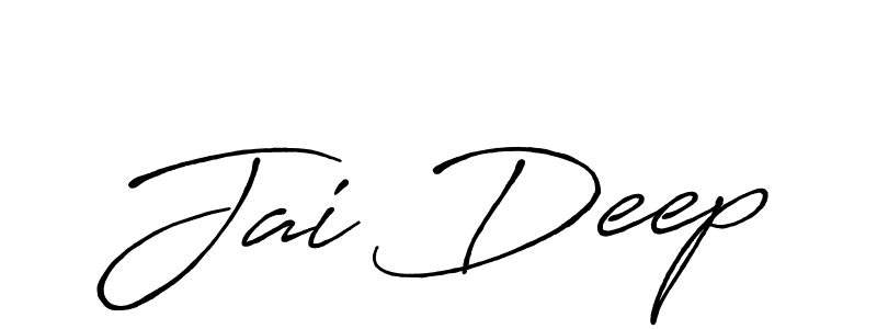 It looks lik you need a new signature style for name Jai Deep. Design unique handwritten (Antro_Vectra_Bolder) signature with our free signature maker in just a few clicks. Jai Deep signature style 7 images and pictures png