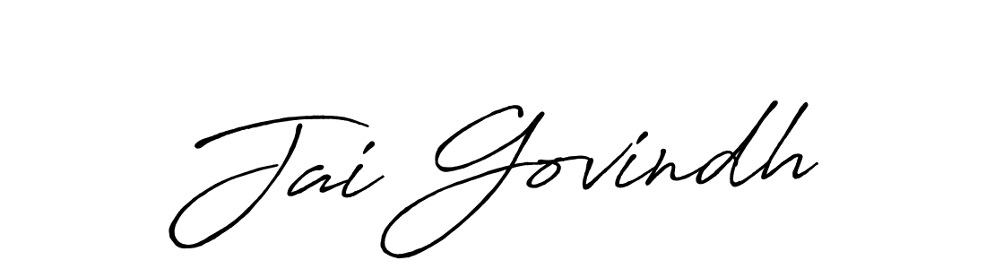 You should practise on your own different ways (Antro_Vectra_Bolder) to write your name (Jai Govindh) in signature. don't let someone else do it for you. Jai Govindh signature style 7 images and pictures png