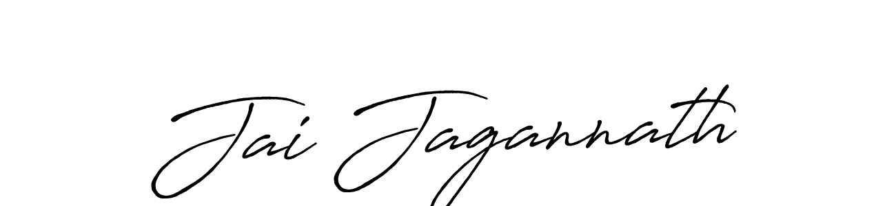Make a beautiful signature design for name Jai Jagannath. With this signature (Antro_Vectra_Bolder) style, you can create a handwritten signature for free. Jai Jagannath signature style 7 images and pictures png