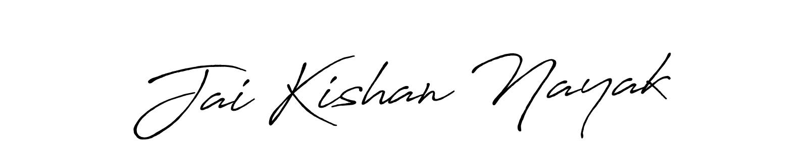 Also we have Jai Kishan Nayak name is the best signature style. Create professional handwritten signature collection using Antro_Vectra_Bolder autograph style. Jai Kishan Nayak signature style 7 images and pictures png