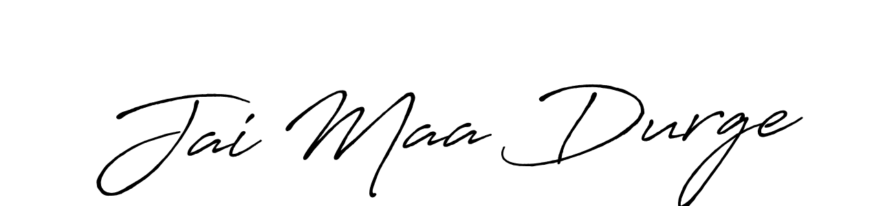 You should practise on your own different ways (Antro_Vectra_Bolder) to write your name (Jai Maa Durge) in signature. don't let someone else do it for you. Jai Maa Durge signature style 7 images and pictures png