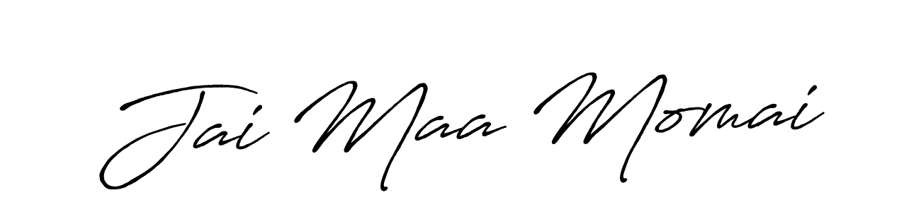 Here are the top 10 professional signature styles for the name Jai Maa Momai. These are the best autograph styles you can use for your name. Jai Maa Momai signature style 7 images and pictures png