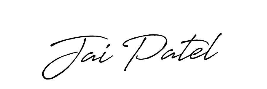 if you are searching for the best signature style for your name Jai Patel. so please give up your signature search. here we have designed multiple signature styles  using Antro_Vectra_Bolder. Jai Patel signature style 7 images and pictures png