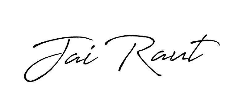 Also we have Jai Raut name is the best signature style. Create professional handwritten signature collection using Antro_Vectra_Bolder autograph style. Jai Raut signature style 7 images and pictures png