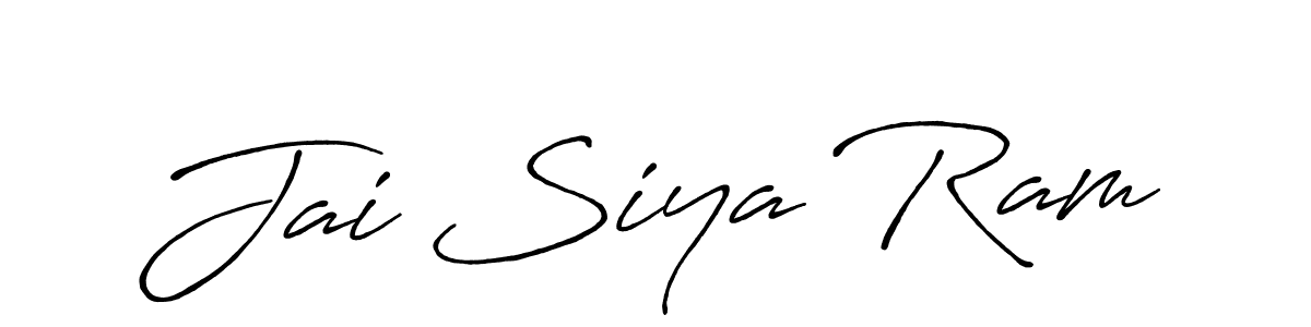 How to make Jai Siya Ram signature? Antro_Vectra_Bolder is a professional autograph style. Create handwritten signature for Jai Siya Ram name. Jai Siya Ram signature style 7 images and pictures png