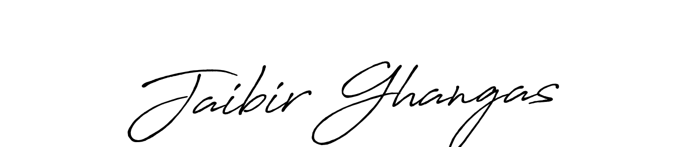 The best way (Antro_Vectra_Bolder) to make a short signature is to pick only two or three words in your name. The name Jaibir Ghangas include a total of six letters. For converting this name. Jaibir Ghangas signature style 7 images and pictures png