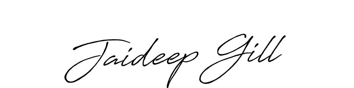Use a signature maker to create a handwritten signature online. With this signature software, you can design (Antro_Vectra_Bolder) your own signature for name Jaideep Gill. Jaideep Gill signature style 7 images and pictures png