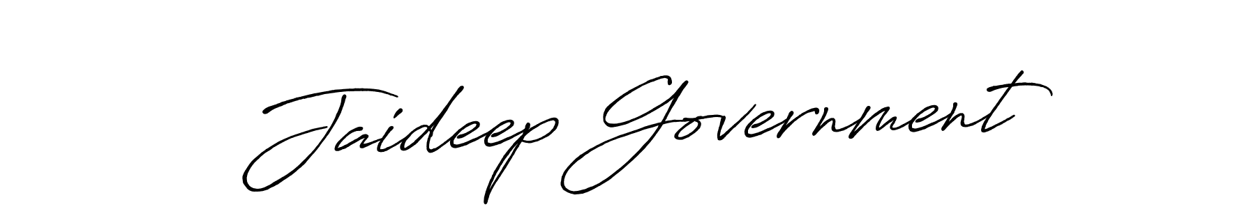 Also we have Jaideep Government name is the best signature style. Create professional handwritten signature collection using Antro_Vectra_Bolder autograph style. Jaideep Government signature style 7 images and pictures png