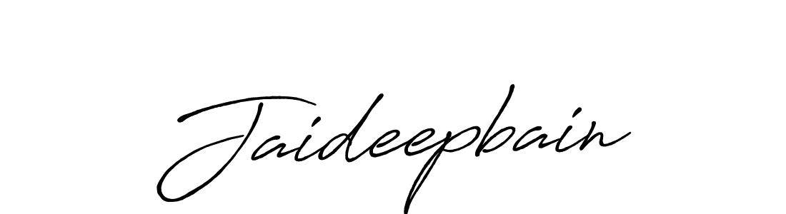 Also we have Jaideepbain name is the best signature style. Create professional handwritten signature collection using Antro_Vectra_Bolder autograph style. Jaideepbain signature style 7 images and pictures png