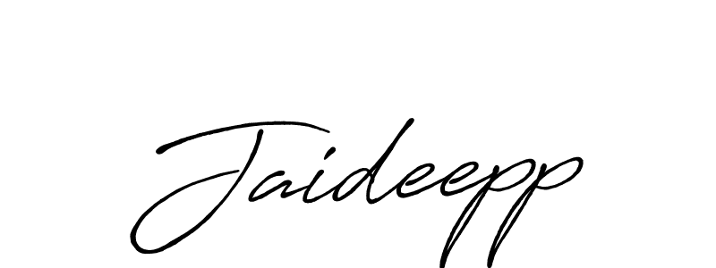 How to make Jaideepp signature? Antro_Vectra_Bolder is a professional autograph style. Create handwritten signature for Jaideepp name. Jaideepp signature style 7 images and pictures png