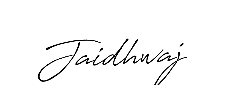 How to make Jaidhwaj name signature. Use Antro_Vectra_Bolder style for creating short signs online. This is the latest handwritten sign. Jaidhwaj signature style 7 images and pictures png