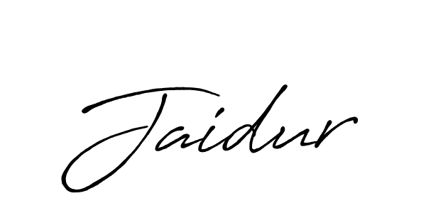 Use a signature maker to create a handwritten signature online. With this signature software, you can design (Antro_Vectra_Bolder) your own signature for name Jaidur. Jaidur signature style 7 images and pictures png