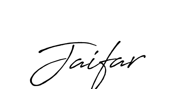 Design your own signature with our free online signature maker. With this signature software, you can create a handwritten (Antro_Vectra_Bolder) signature for name Jaifar. Jaifar signature style 7 images and pictures png