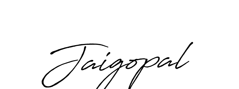 Jaigopal stylish signature style. Best Handwritten Sign (Antro_Vectra_Bolder) for my name. Handwritten Signature Collection Ideas for my name Jaigopal. Jaigopal signature style 7 images and pictures png