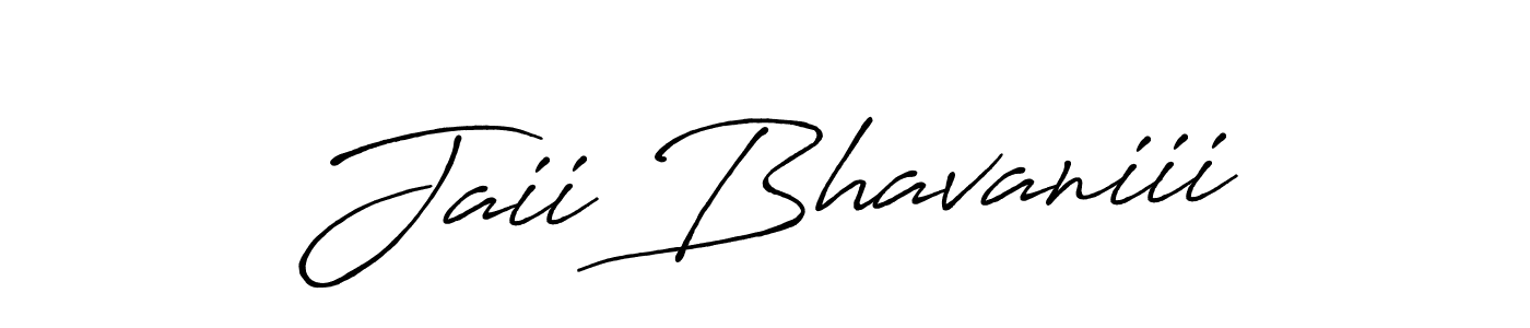 Make a beautiful signature design for name Jaii Bhavaniii. Use this online signature maker to create a handwritten signature for free. Jaii Bhavaniii signature style 7 images and pictures png