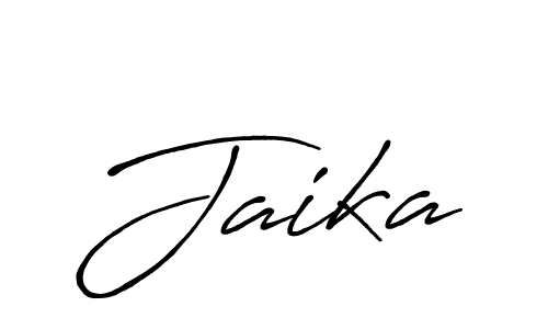 How to make Jaika signature? Antro_Vectra_Bolder is a professional autograph style. Create handwritten signature for Jaika name. Jaika signature style 7 images and pictures png