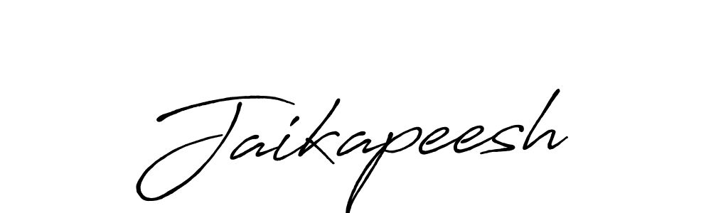 Use a signature maker to create a handwritten signature online. With this signature software, you can design (Antro_Vectra_Bolder) your own signature for name Jaikapeesh. Jaikapeesh signature style 7 images and pictures png