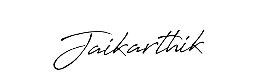 It looks lik you need a new signature style for name Jaikarthik. Design unique handwritten (Antro_Vectra_Bolder) signature with our free signature maker in just a few clicks. Jaikarthik signature style 7 images and pictures png