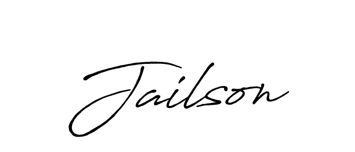 Make a beautiful signature design for name Jailson. Use this online signature maker to create a handwritten signature for free. Jailson signature style 7 images and pictures png