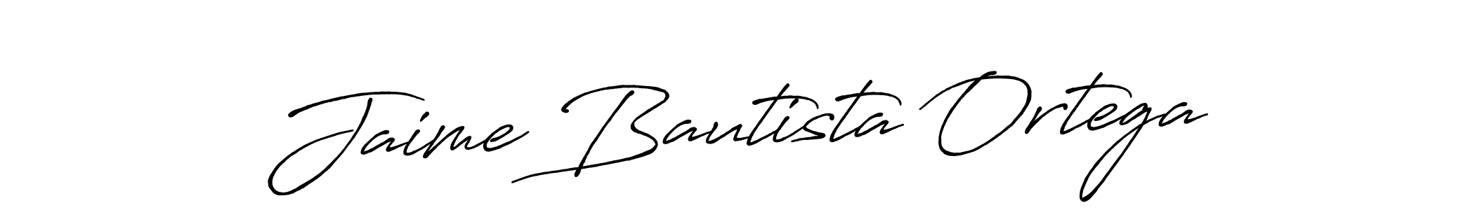 Make a beautiful signature design for name Jaime Bautista Ortega. With this signature (Antro_Vectra_Bolder) style, you can create a handwritten signature for free. Jaime Bautista Ortega signature style 7 images and pictures png