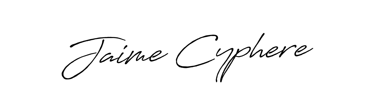 Use a signature maker to create a handwritten signature online. With this signature software, you can design (Antro_Vectra_Bolder) your own signature for name Jaime Cyphere. Jaime Cyphere signature style 7 images and pictures png