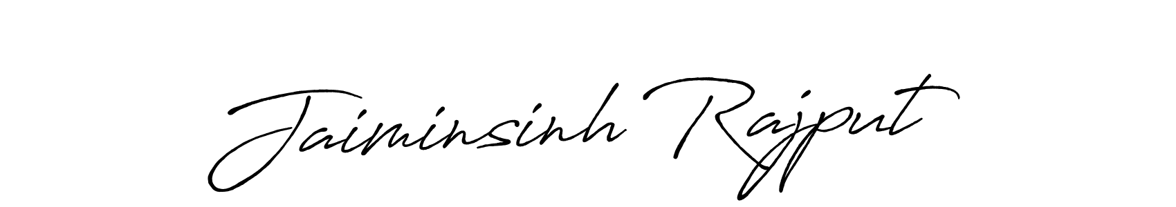 How to make Jaiminsinh Rajput signature? Antro_Vectra_Bolder is a professional autograph style. Create handwritten signature for Jaiminsinh Rajput name. Jaiminsinh Rajput signature style 7 images and pictures png