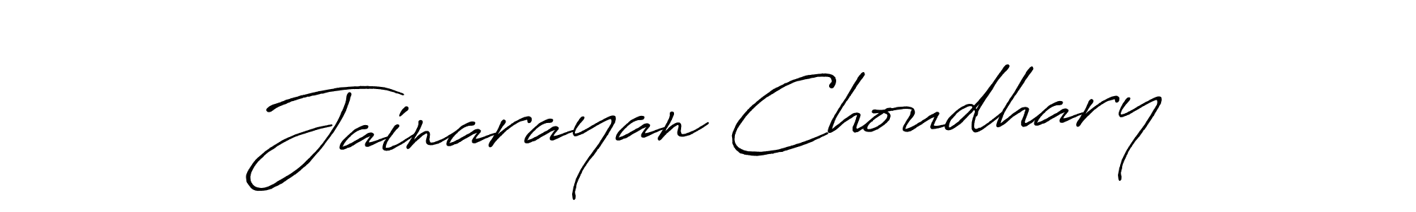The best way (Antro_Vectra_Bolder) to make a short signature is to pick only two or three words in your name. The name Jainarayan Choudhary include a total of six letters. For converting this name. Jainarayan Choudhary signature style 7 images and pictures png