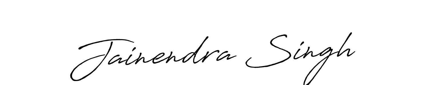 Use a signature maker to create a handwritten signature online. With this signature software, you can design (Antro_Vectra_Bolder) your own signature for name Jainendra Singh. Jainendra Singh signature style 7 images and pictures png