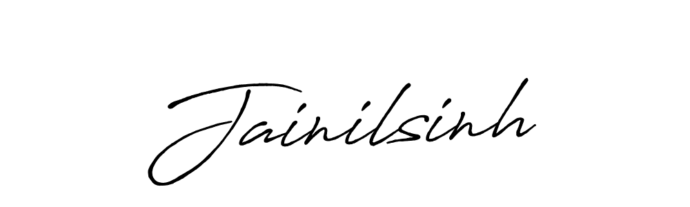 You should practise on your own different ways (Antro_Vectra_Bolder) to write your name (Jainilsinh) in signature. don't let someone else do it for you. Jainilsinh signature style 7 images and pictures png