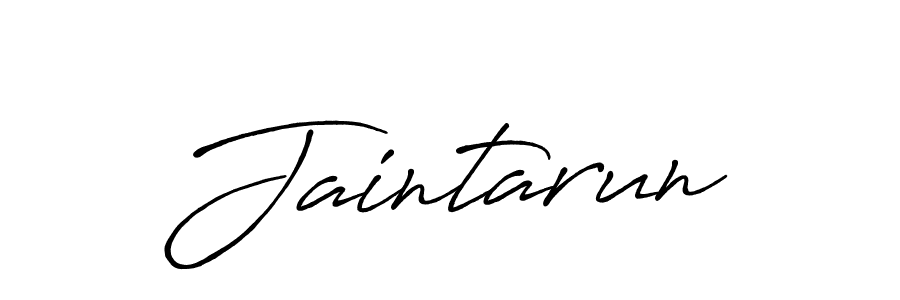 Similarly Antro_Vectra_Bolder is the best handwritten signature design. Signature creator online .You can use it as an online autograph creator for name Jaintarun. Jaintarun signature style 7 images and pictures png