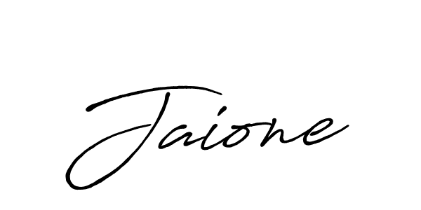if you are searching for the best signature style for your name Jaione. so please give up your signature search. here we have designed multiple signature styles  using Antro_Vectra_Bolder. Jaione signature style 7 images and pictures png