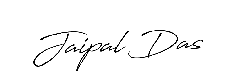 How to make Jaipal Das name signature. Use Antro_Vectra_Bolder style for creating short signs online. This is the latest handwritten sign. Jaipal Das signature style 7 images and pictures png