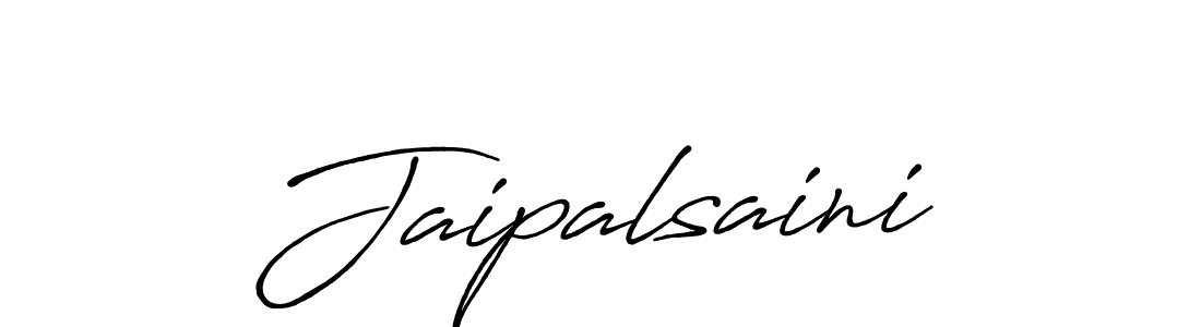 Jaipalsaini stylish signature style. Best Handwritten Sign (Antro_Vectra_Bolder) for my name. Handwritten Signature Collection Ideas for my name Jaipalsaini. Jaipalsaini signature style 7 images and pictures png