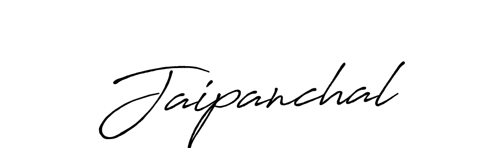 Also we have Jaipanchal name is the best signature style. Create professional handwritten signature collection using Antro_Vectra_Bolder autograph style. Jaipanchal signature style 7 images and pictures png