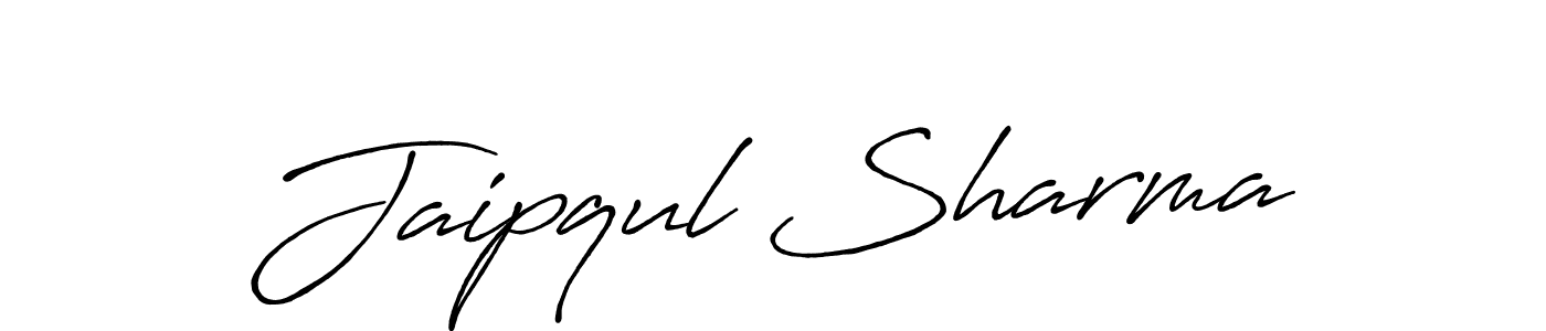 Jaipqul Sharma stylish signature style. Best Handwritten Sign (Antro_Vectra_Bolder) for my name. Handwritten Signature Collection Ideas for my name Jaipqul Sharma. Jaipqul Sharma signature style 7 images and pictures png